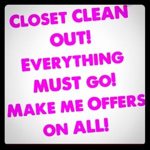 Everything must go! Accepting reasonable offers!